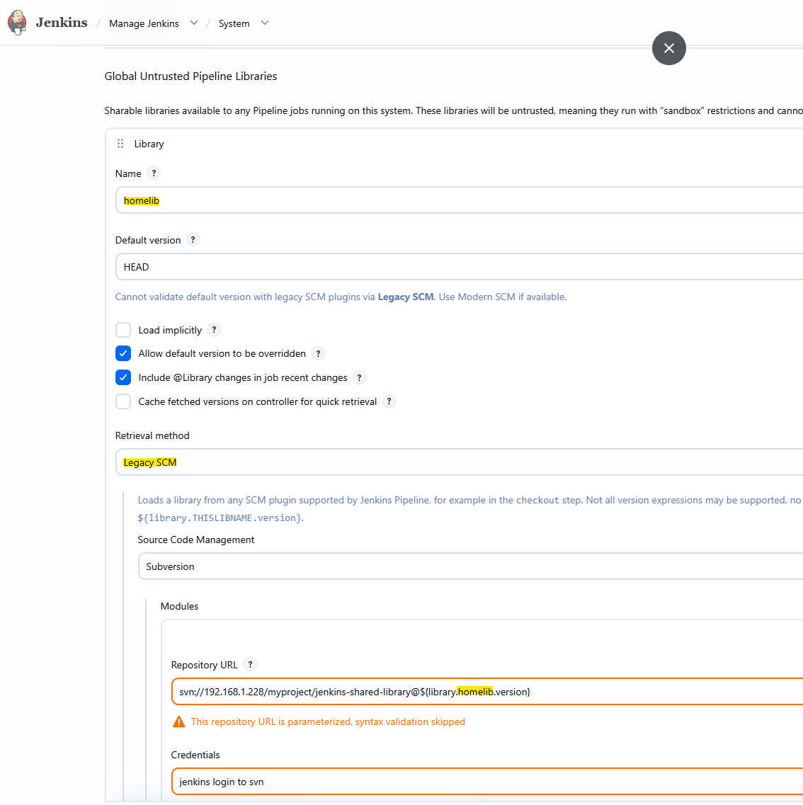 shared-lib-config